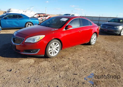 2015 Buick Regal 1Fl из США, поврежденный, VIN 2G4GV5EK3F9153294